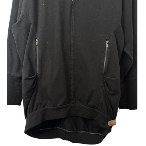 BCBGMaxAzria black long sleeve sweater dress size M - Picture 5 of 8